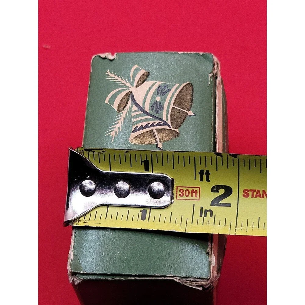 Vintage happy holidays box with 6 matchbooks
